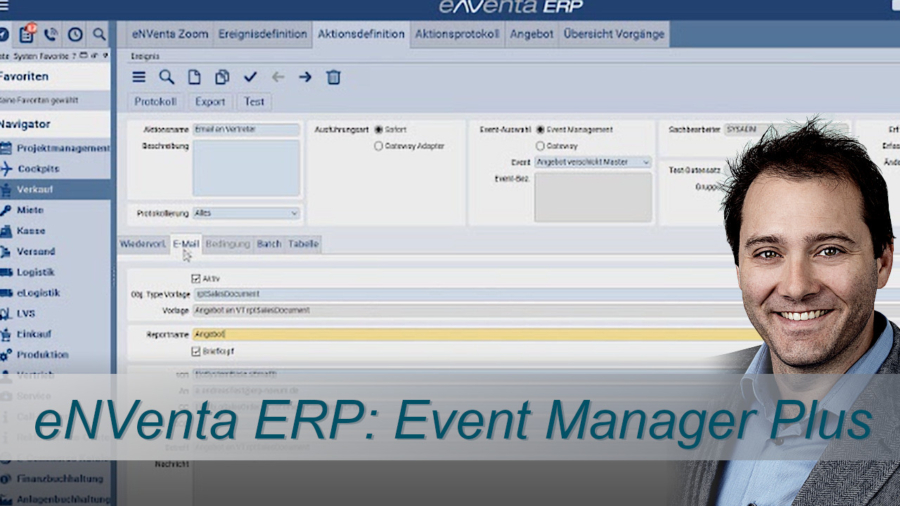 eNVenta ERP- Event Manager Plus
