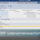 eNVenta-ERP - Unternehmensnachricht erstellen